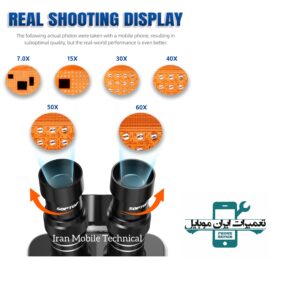 لوپ سه چشم SOPTOP 7060 PRO - تصویر 3
